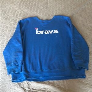 Threadfast Crewneck Sweater in Blue. Casual. Streetwear. XL